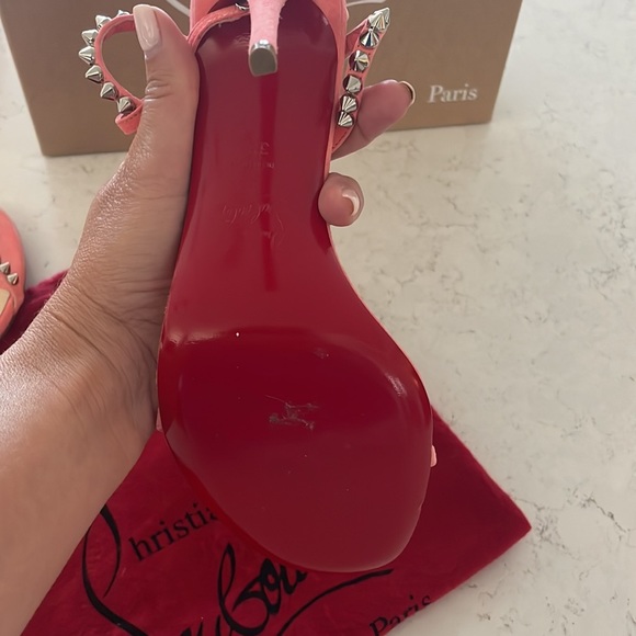 AUTHENTIC Christian Louboutin So Me Studded in Rare Color! - Picture 4 of 4